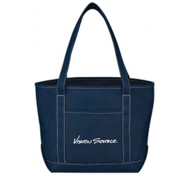 Medium Cotton Canvas Yacht Tote Bag